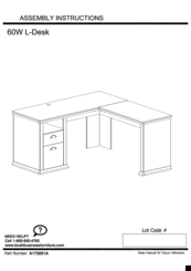 Bush Furniture 60w Manuals