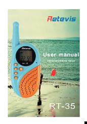 Retevis RT-35 Manuals