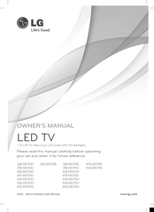 Lg 50LN5700 Manuals