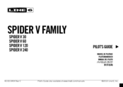 Line 6 Spider V 30 Manuals Line 6 Spider V 30 Pilot S Manual