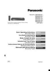 PANASONIC DMP-BD81PU BLU-RAY PLAYER DRIVERS FOR WINDOWS 7 PANASONIC DMP-BD81PU BLU-RAY PLAYER WINDOWS VISTA DRIVER