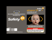 Safety 1st Advance 70 Air Plus Manuals Manuals And User Guides For Safety 1st Advance 70 Air Plus We Have 1 Manual Available Free Pdf Instructions