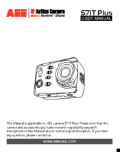 Aee S71T Plus Manuals