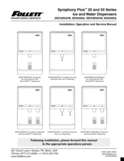 Follett 25CI425A Manuals