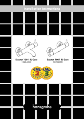 hansgrohe ecostat installation manual Ecostat e shower mixers: 2 outlets, chrome, 15708000.