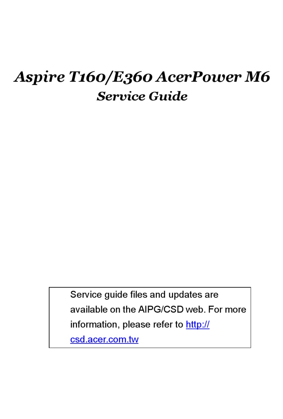 Acer AcerPower F5 Driver Download For Windows 10