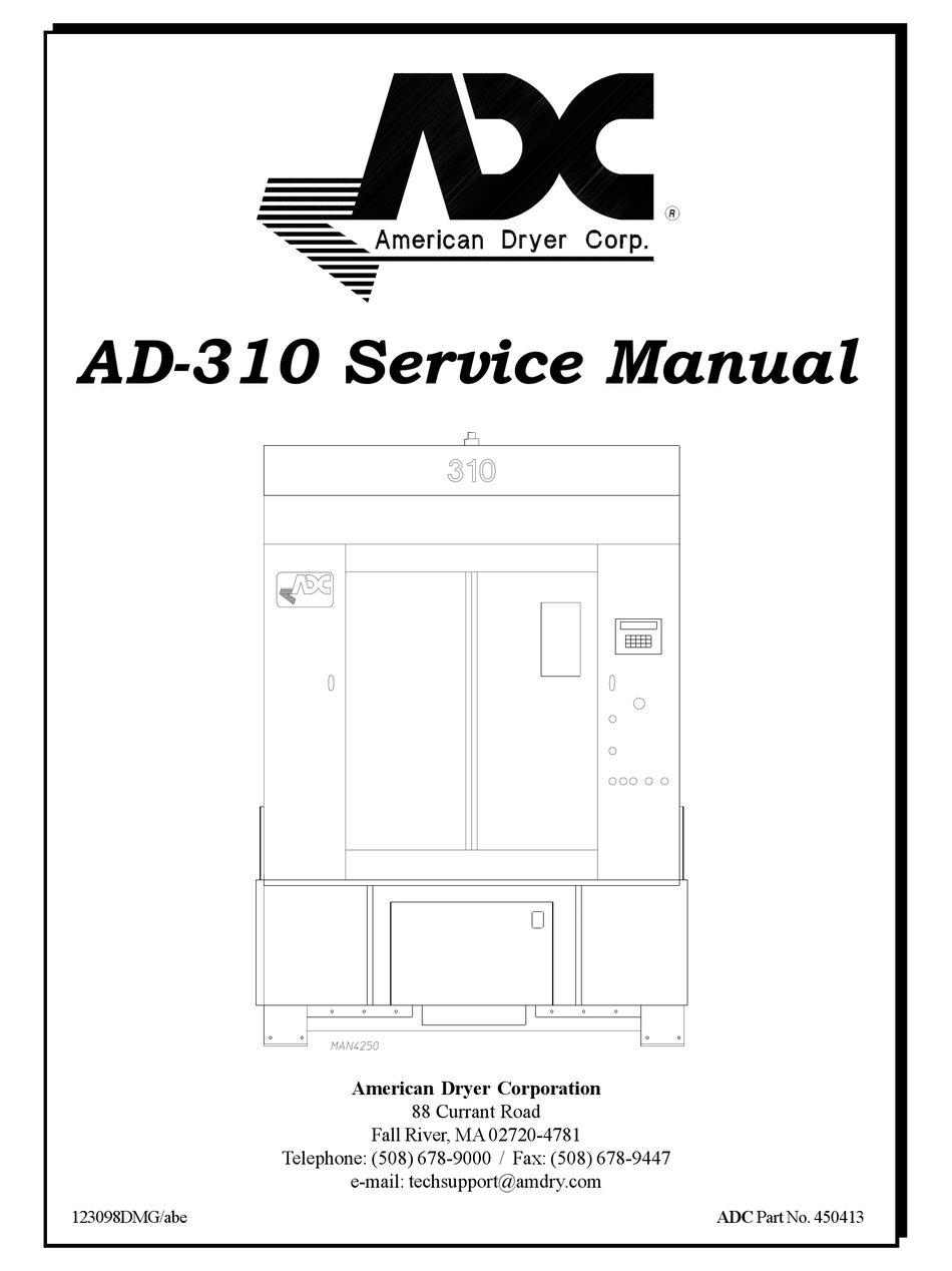 Adc Ad Service Manual Pdf Download Manualslib