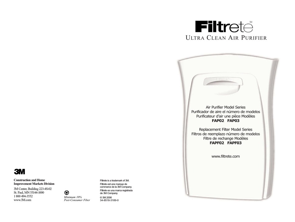 3M FILTRETE FAP02 OWNER