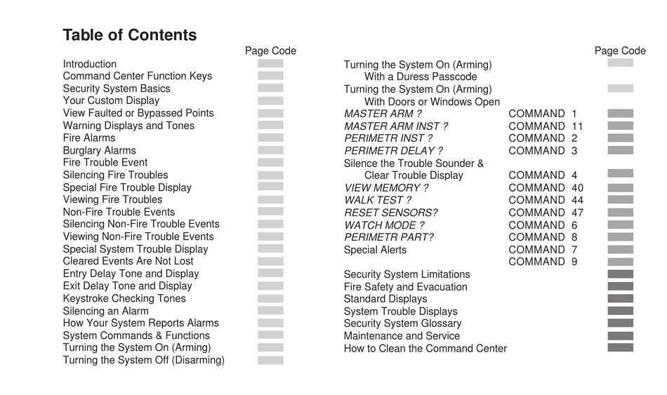 RADIONICS SECURITY SYSTEM 8112 USER MANUAL Pdf Download ManualsLib