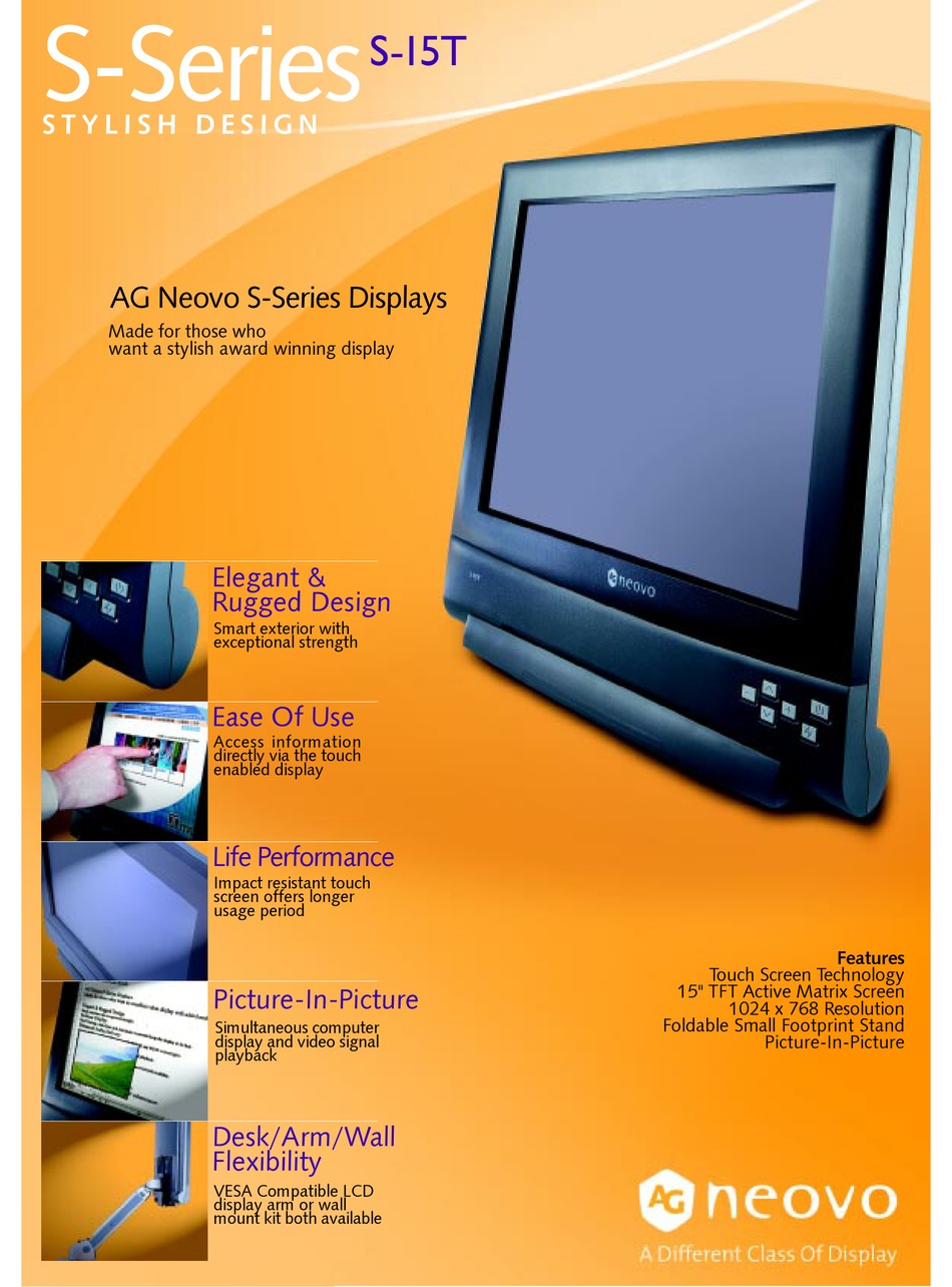 AG NEOVO NEOVO S 15T S-15T S-15T 