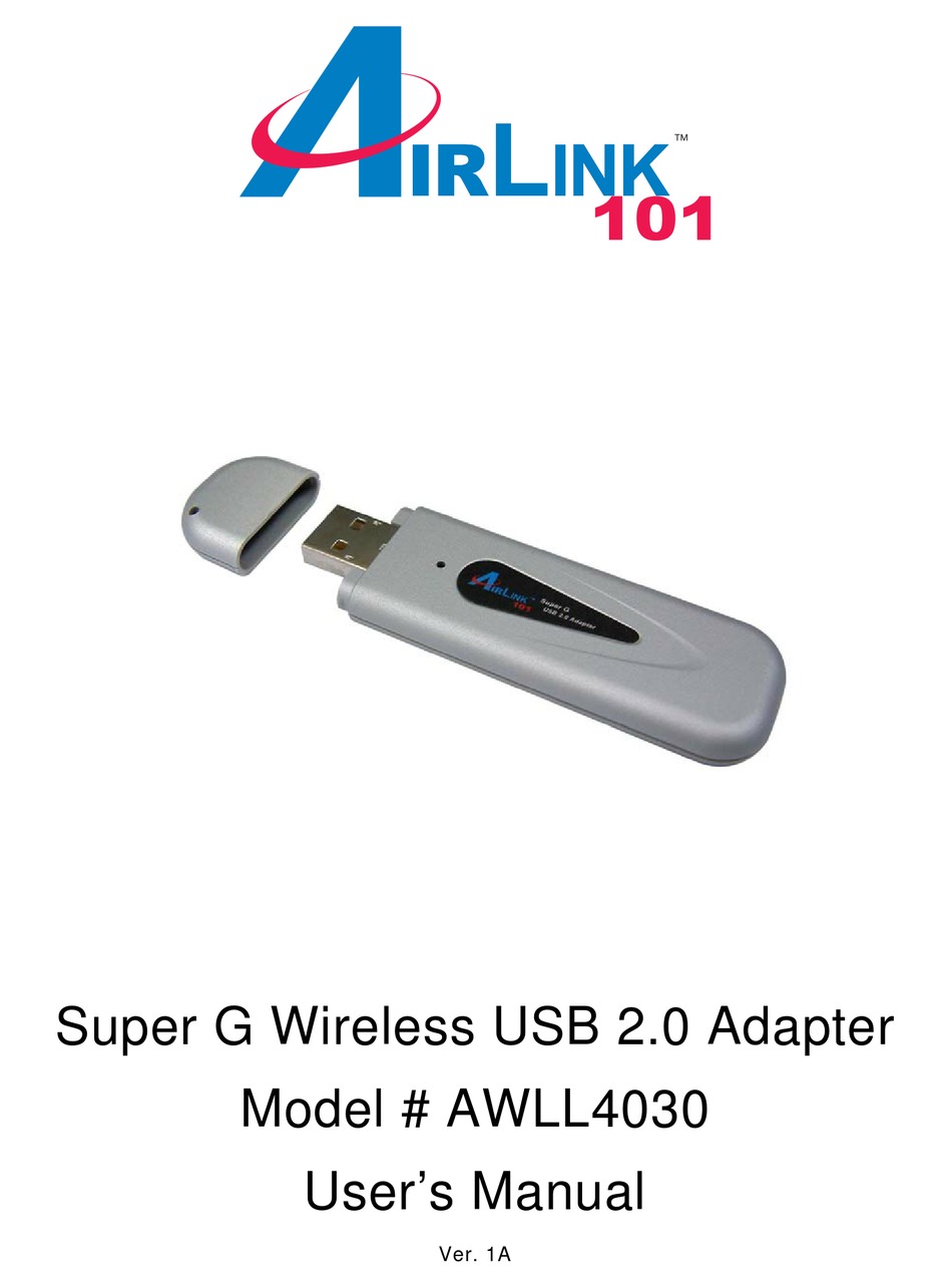 airlink101 wireless n usb adapter driver awll5077