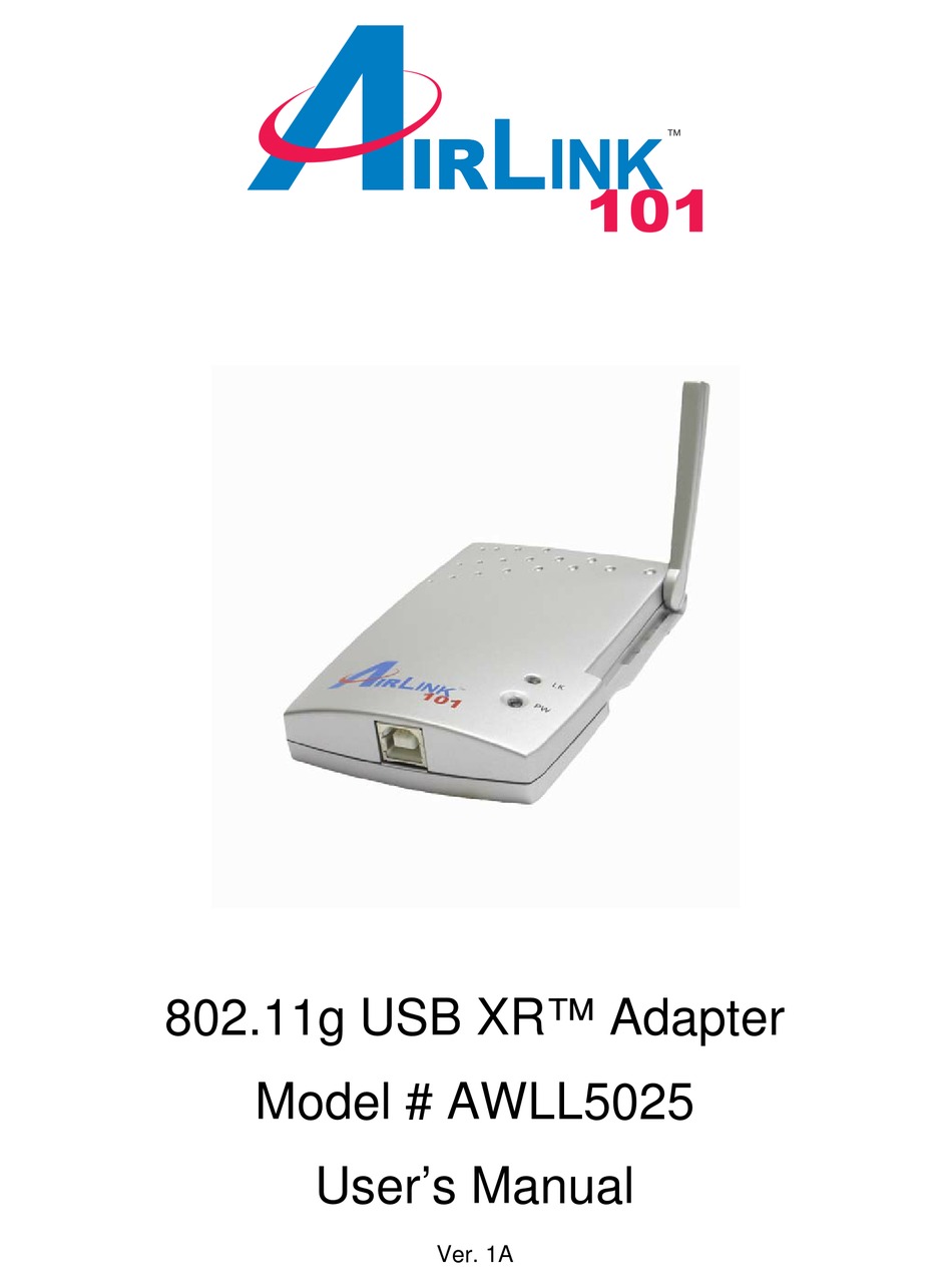 airlink 101 driver download