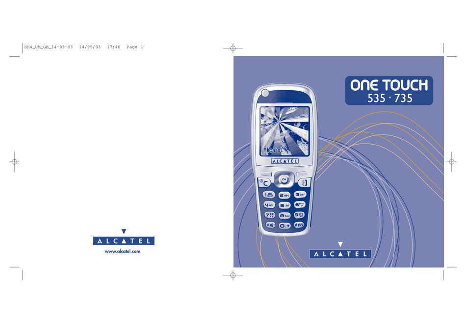 ALCATEL ONE TOUCH 535-735 OWNER'S MANUAL Pdf Download | ManualsLib