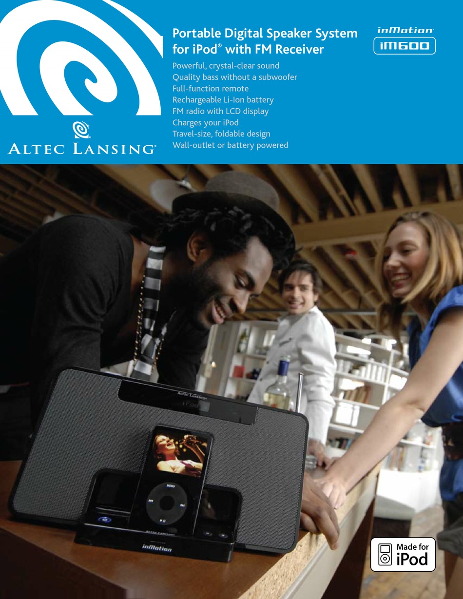 altec lansing im600