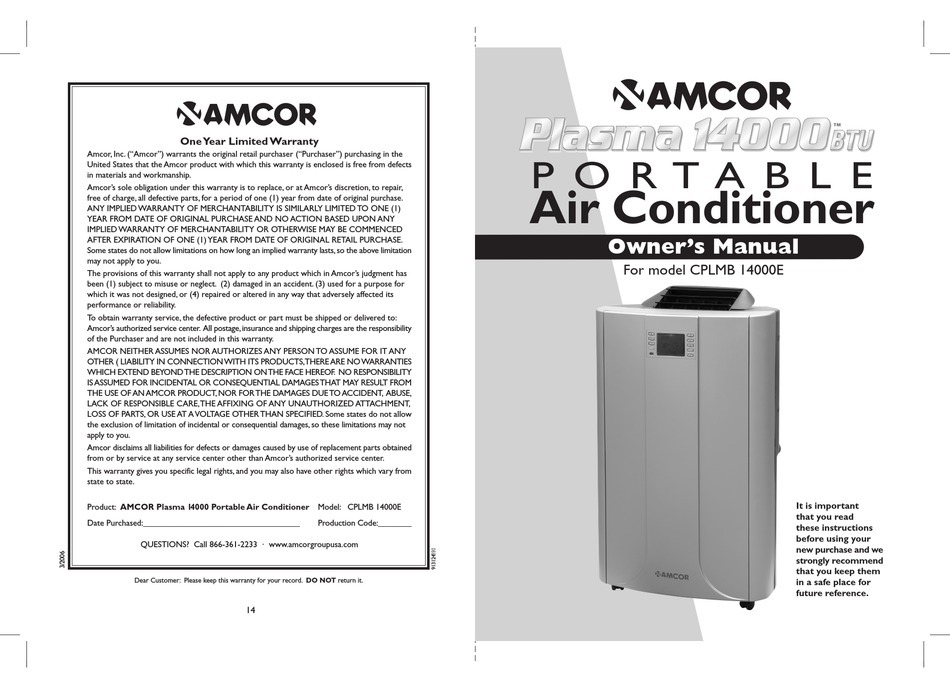 amcor plasma series