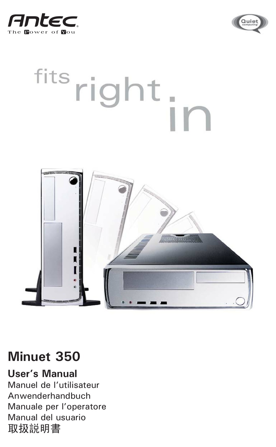 Antec Minuet 350 User Manual Pdf Download Manualslib