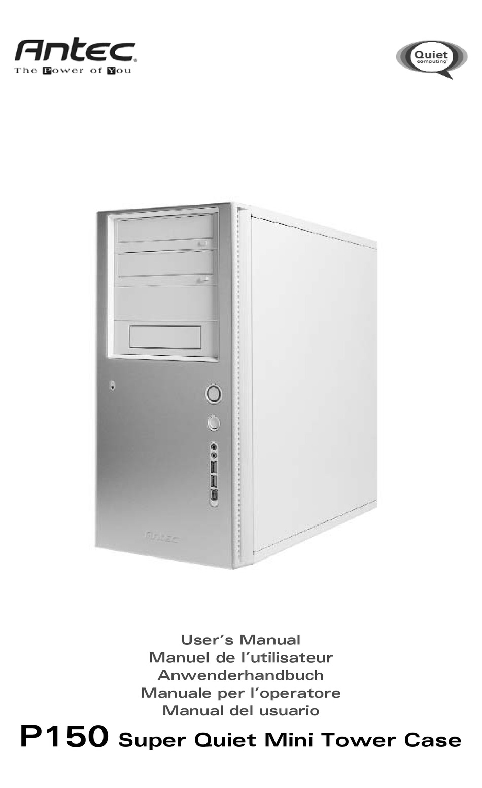 ANTEC P150 USER MANUAL Pdf Download | ManualsLib