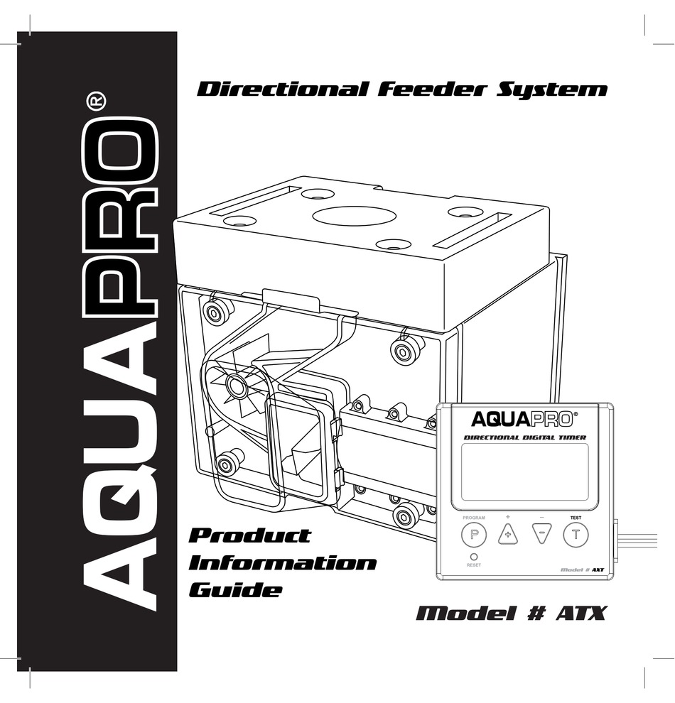 AQUAPRO FISH FEEDERS ATX PRODUCT INFORMATION MANUAL Pdf Download ManualsLib
