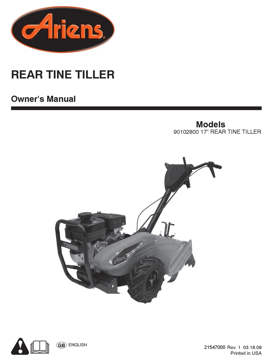 Ariens 21547000 Owners Manual Pdf Download Manualslib