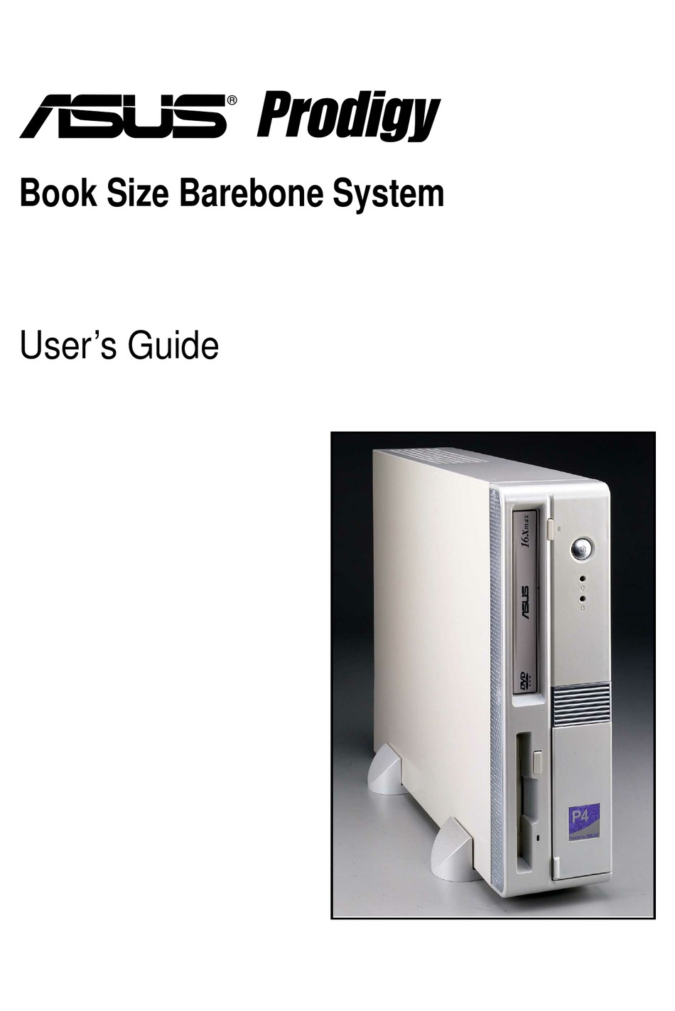 Asus Book Size Barebone System Prodigy User Manual Pdf Download Manualslib