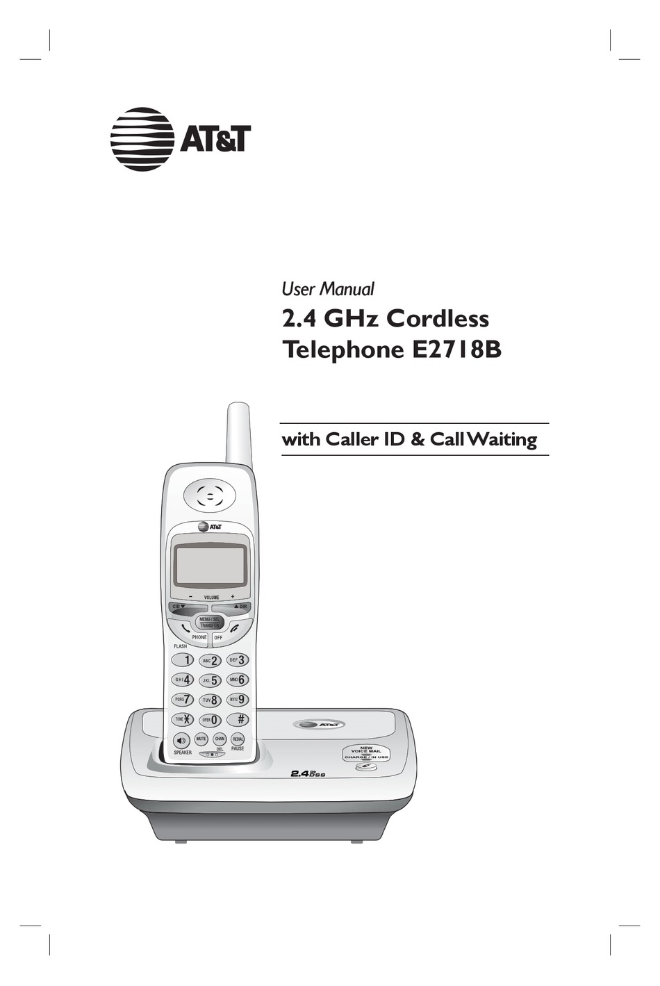 AT&amp;T E2718B USER MANUAL Pdf Download | ManualsLib