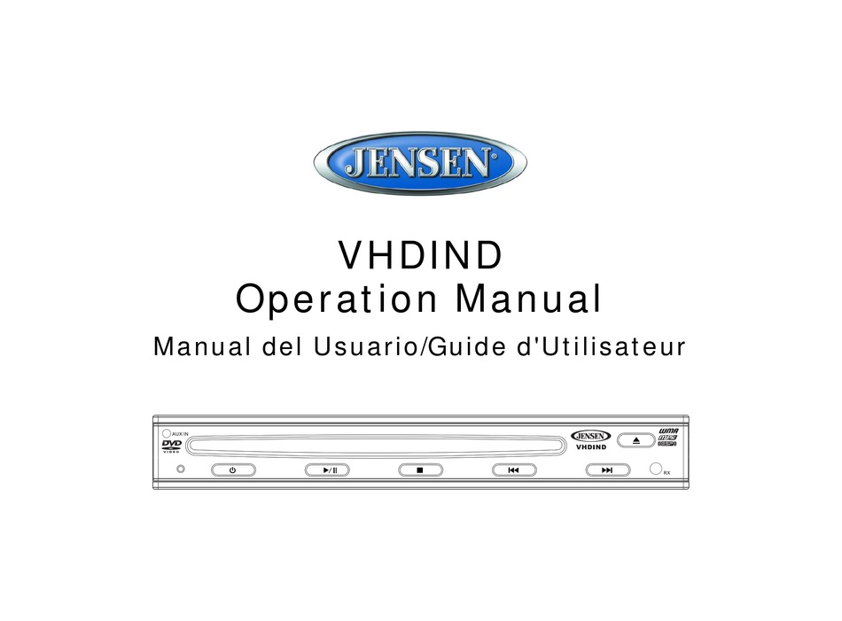 AUDIOVOX VOD85 OPERATION MANUAL Pdf Download | ManualsLib