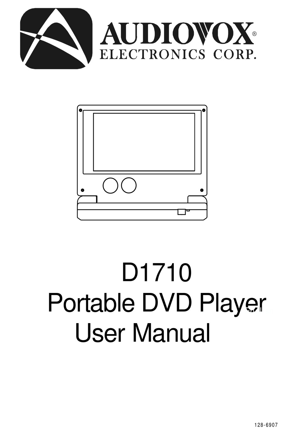 AUDIOVOX D1710 USER MANUAL Pdf Download | ManualsLib