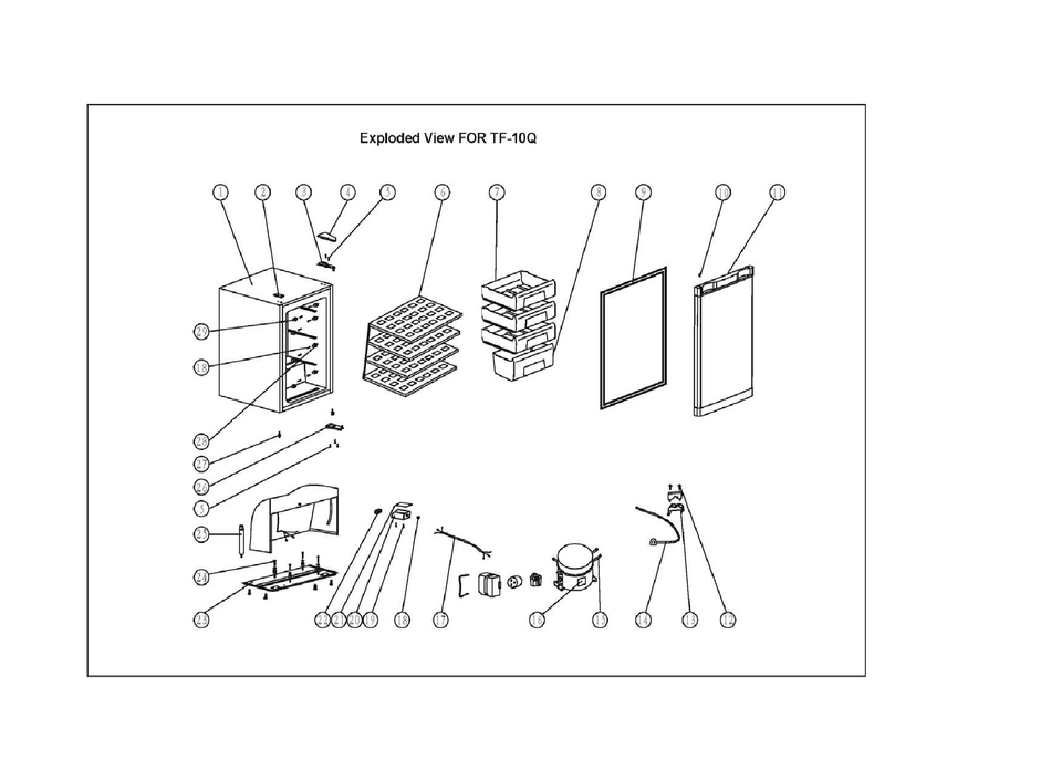 AVANTI WINE COOLER VM301W PARTS LIST Pdf Download ManualsLib