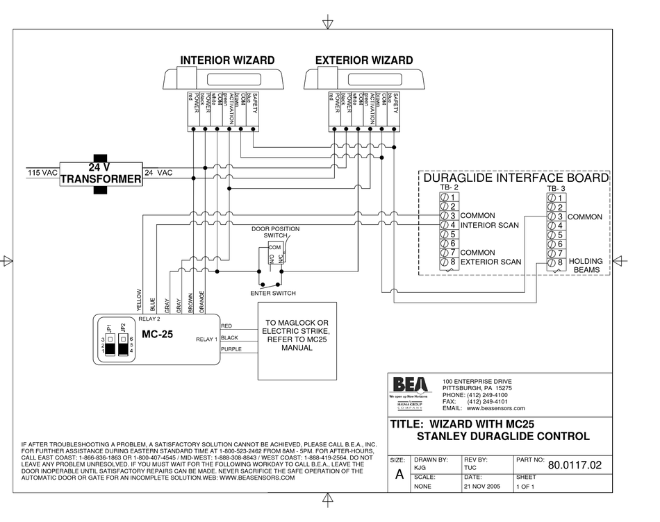 stanley duraglide wiring diagram - Wiring Diagram