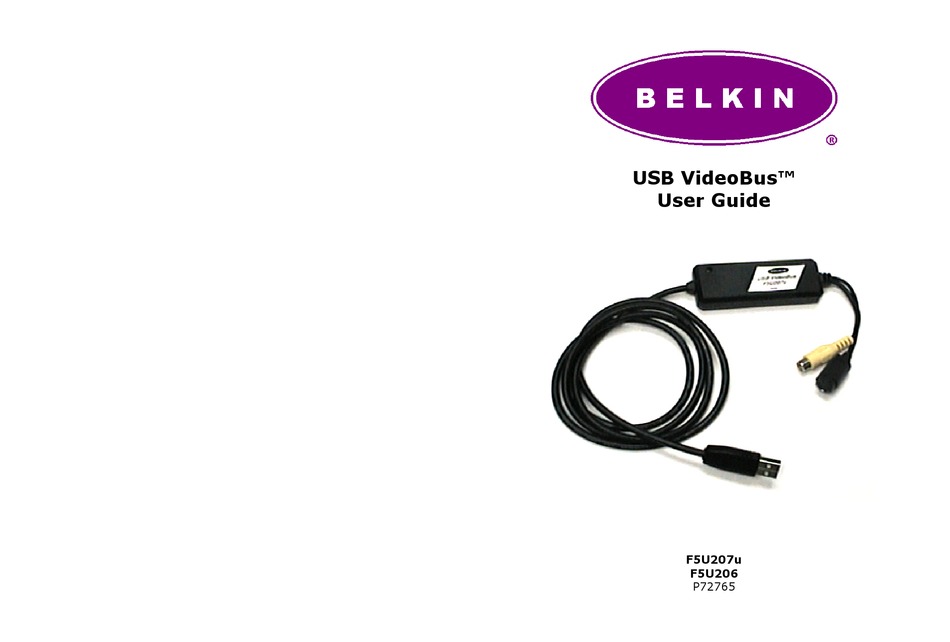 BELKIN F5U206 USER MANUAL Pdf Download | ManualsLib