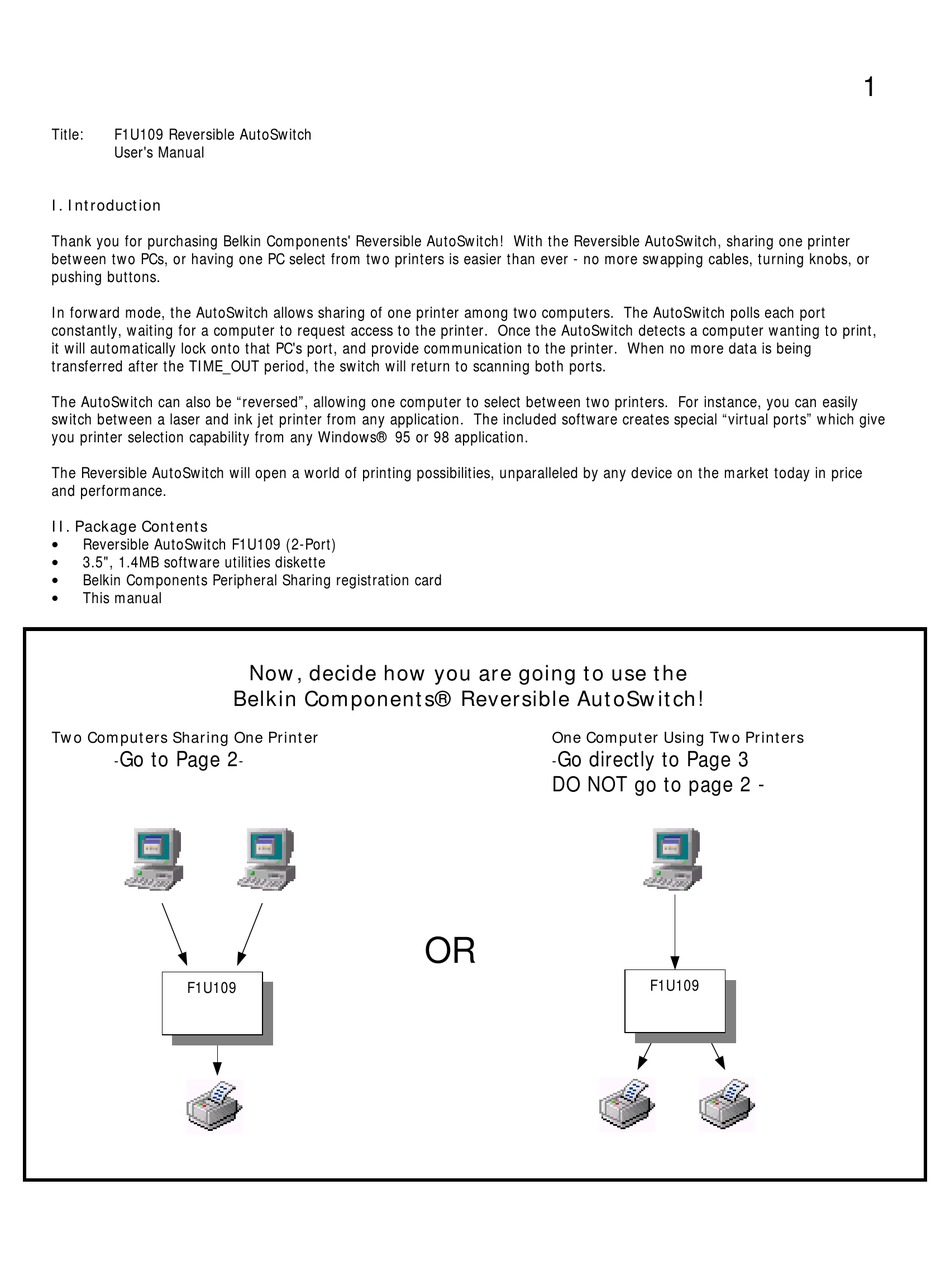 one printer two computers