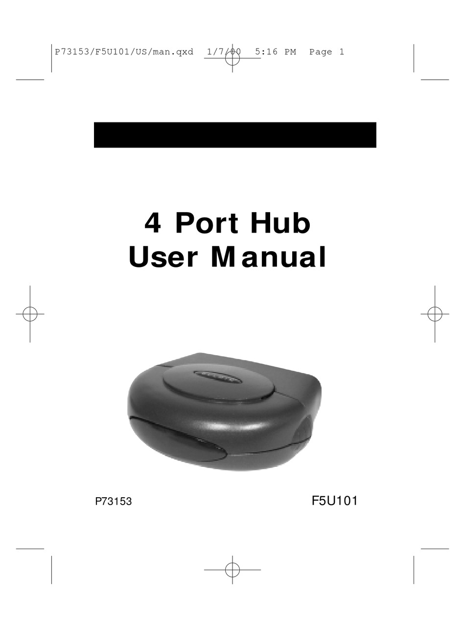 BELKIN F5U101 USER MANUAL Pdf Download | ManualsLib