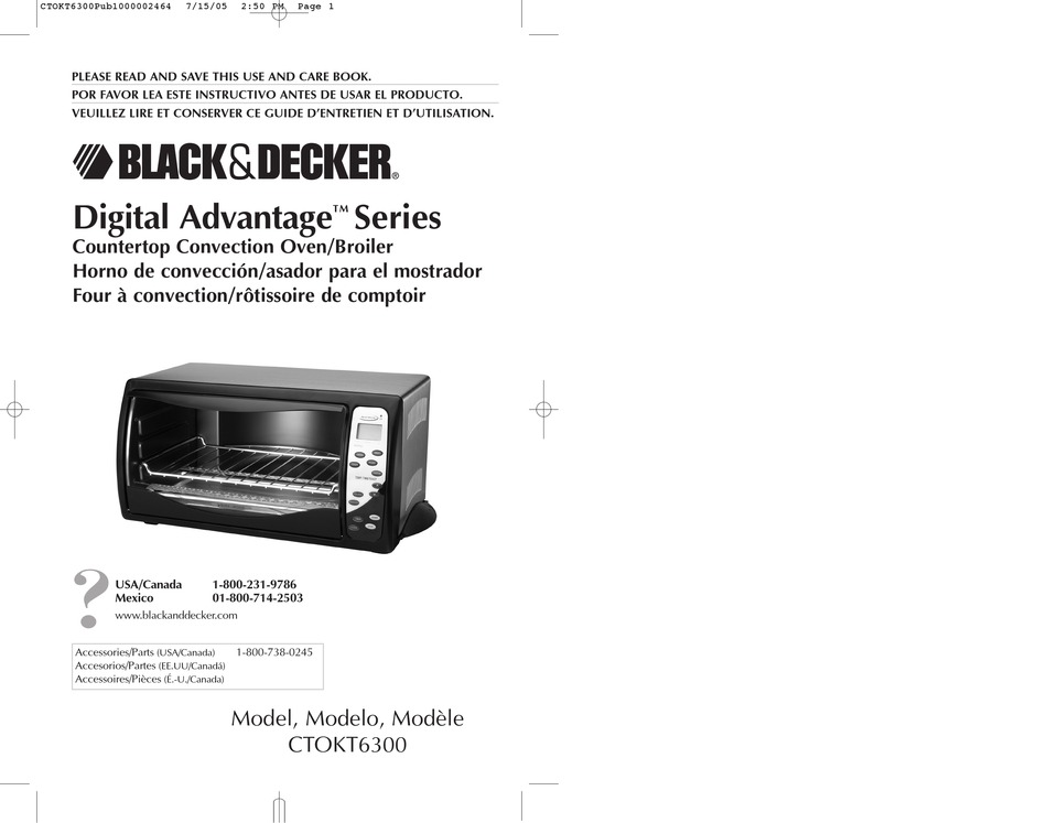 Black & Decker CTO4600BC Toaster Oven