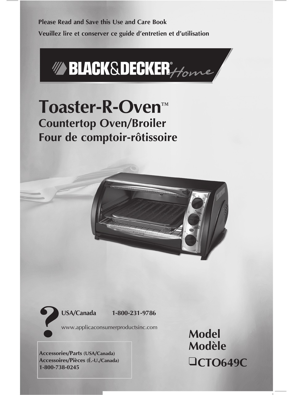 Black & Decker CTO6120B Toast-R-Oven Classic Countertop 