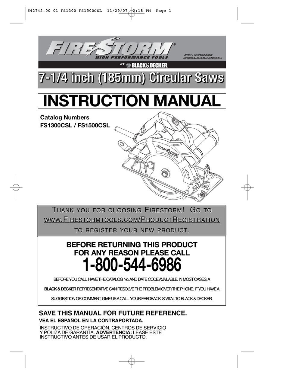 User manual Black & Decker BDCR20 (English - 36 pages)