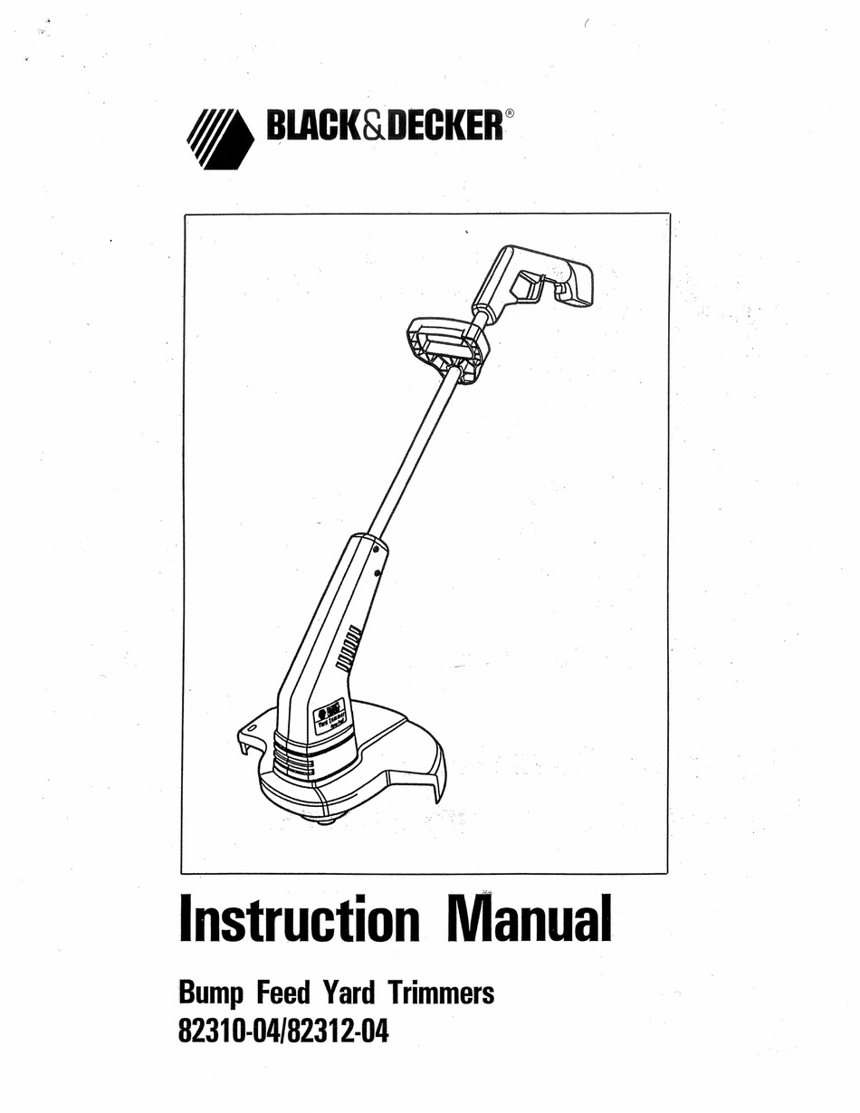 Black And Decker String Trimmer Edger - How To Setup 