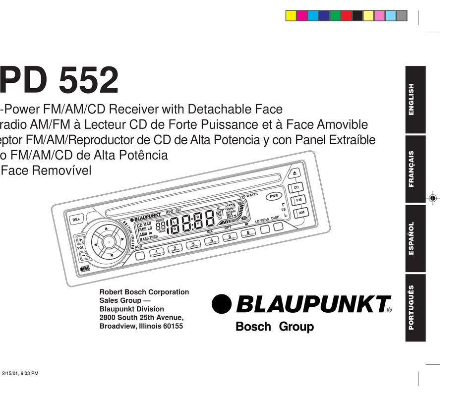 Clé de démontage de l'autoradio PHONOCAR Blaupunkt/Bosch - Auto5
