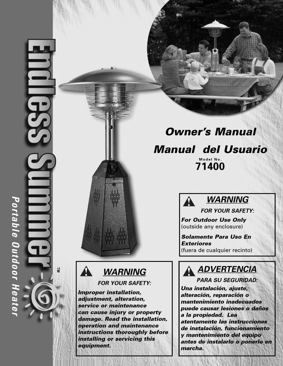 BLUE RHINO ENDLESS SUMMER 71400 OWNER'S MANUAL Pdf Download | ManualsLib