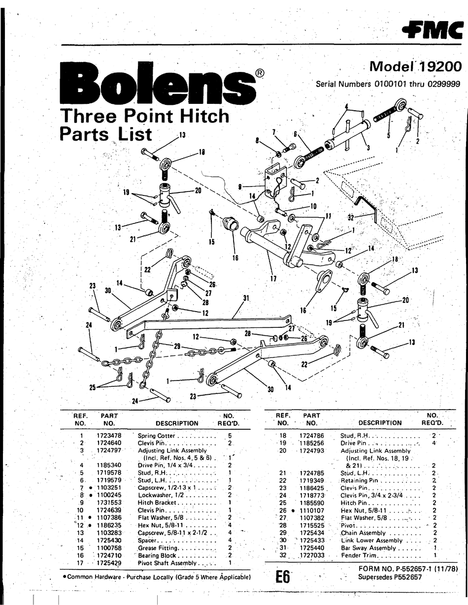 Bolens Bl160 Parts Diagram