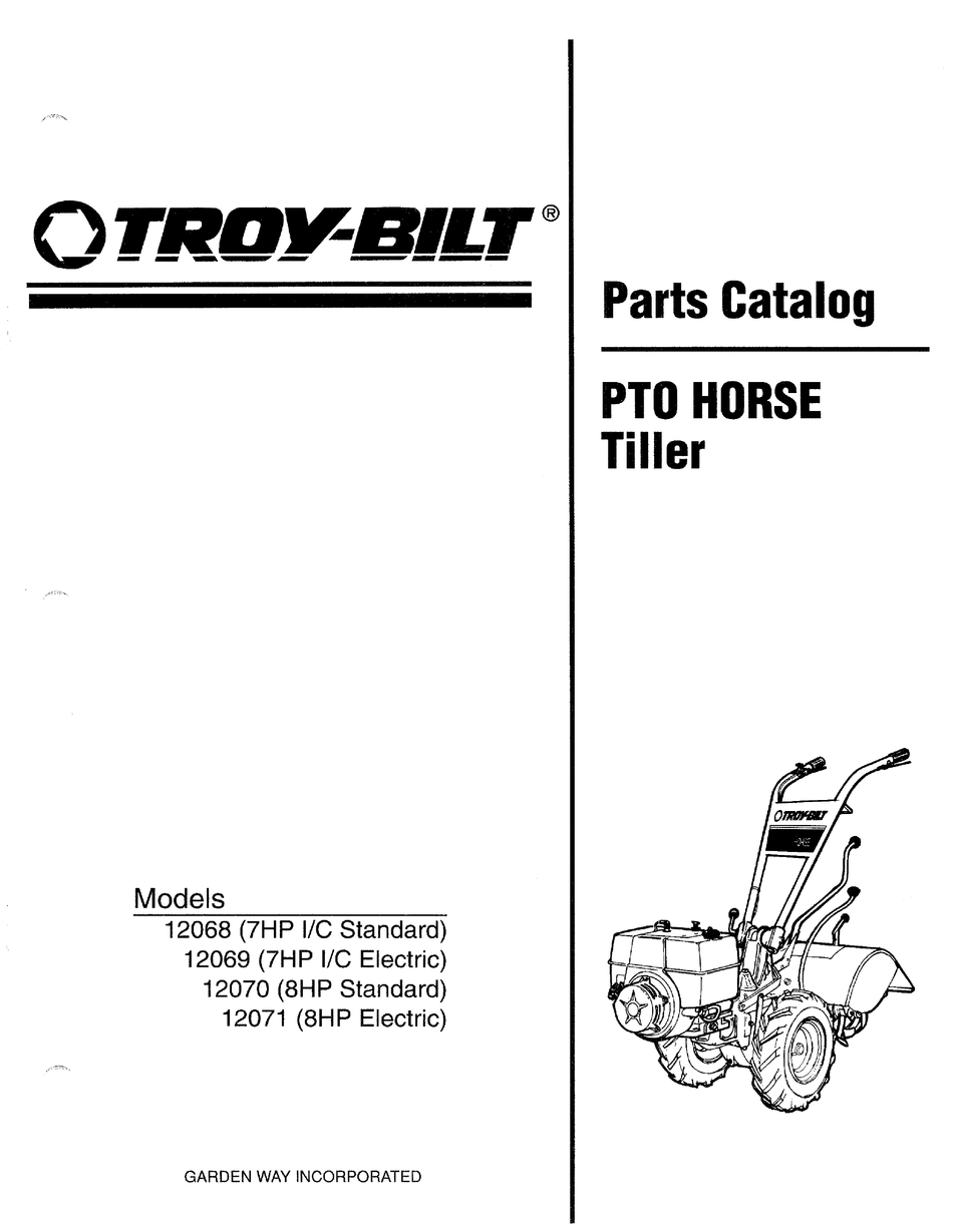 TROYBILT 12068 PARTS CATALOG Pdf Download ManualsLib