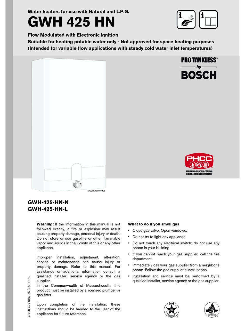 Parts List Bosch GWH 425 HN User Manual Page 19 ManualsLib