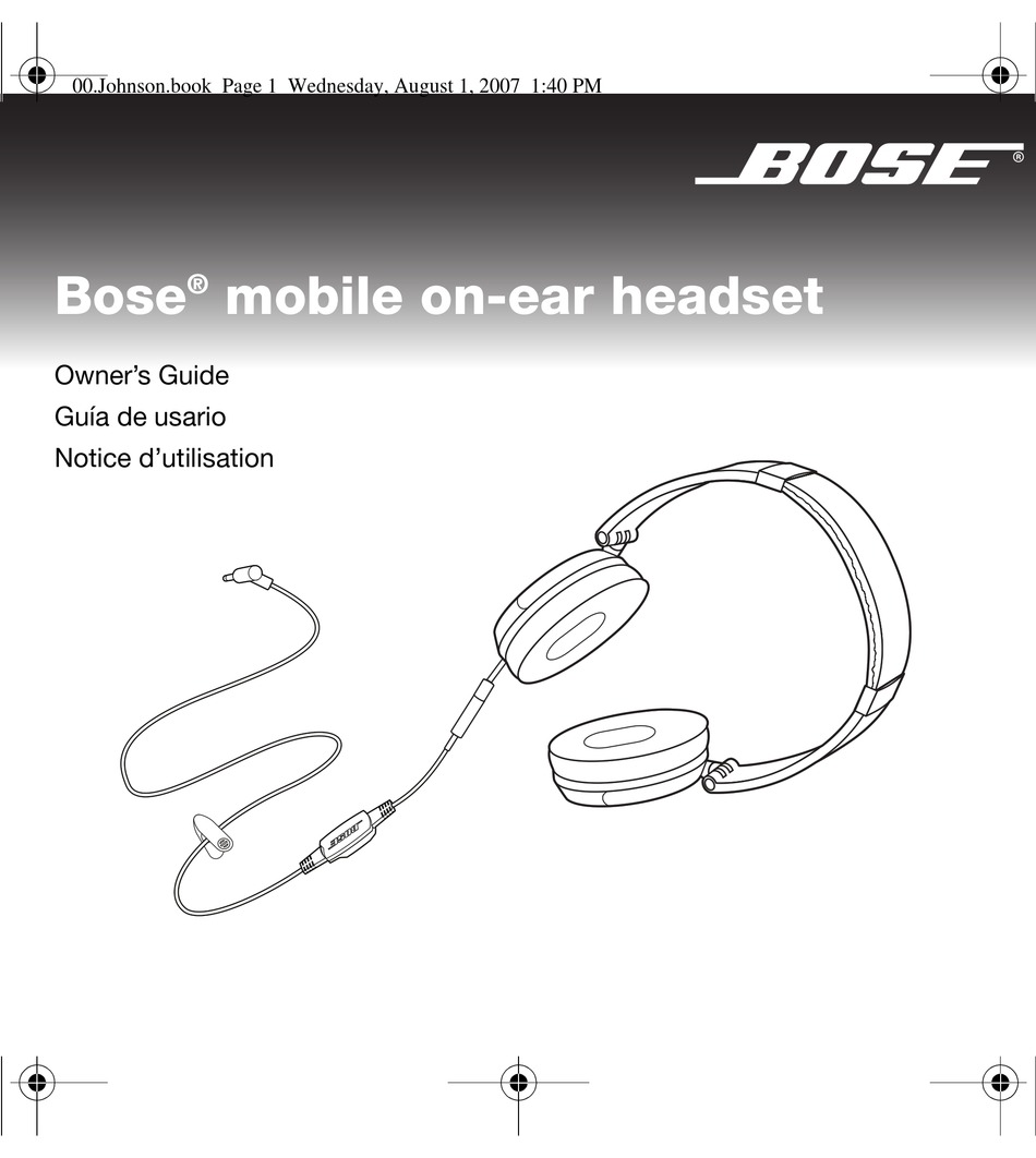 Bose User Manual