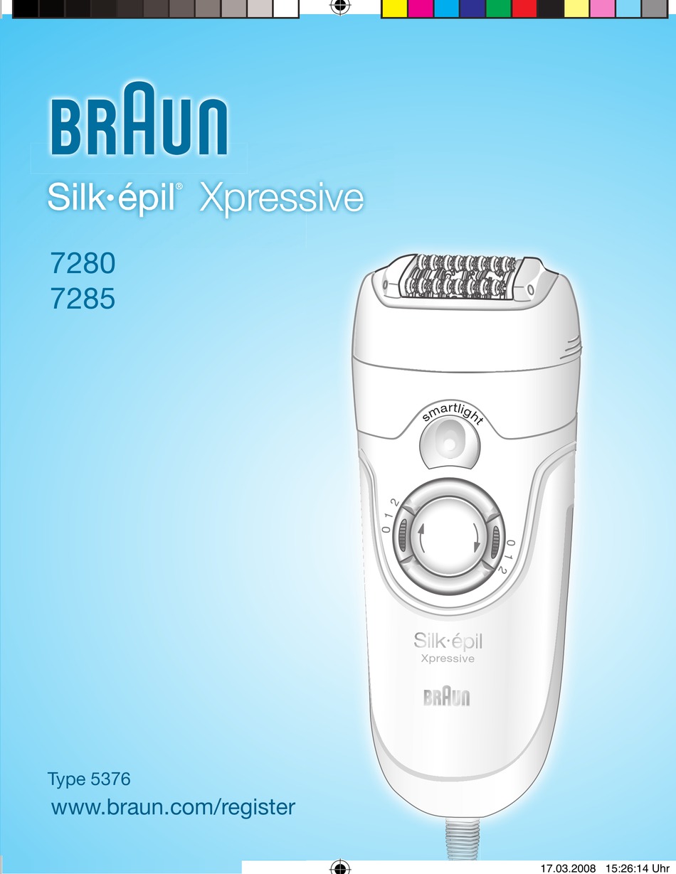 BRAUN 7280 USER MANUAL Pdf Download | ManualsLib