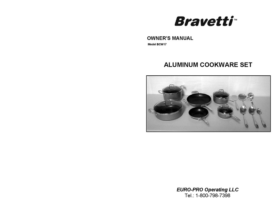 BRAVETTI BCW17 OWNER'S MANUAL Pdf Download ManualsLib