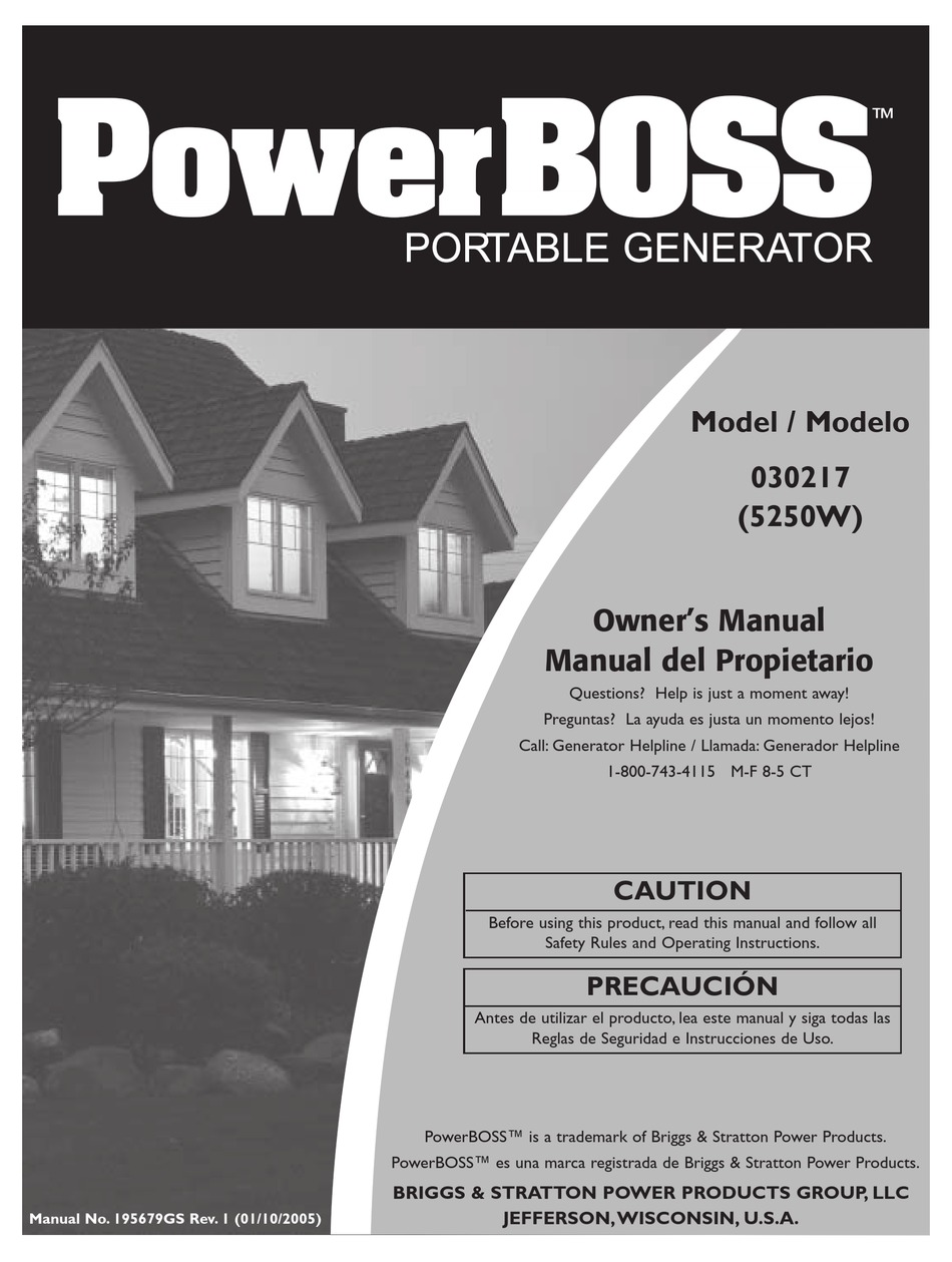 POWERBOSS 30217 OWNER'S MANUAL Pdf Download ManualsLib