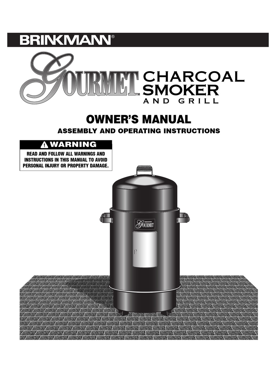 Brinkmann Smoker Owner S Manual Pdf Manualslib Brinkmann Smoker Owner S Manual Pdf