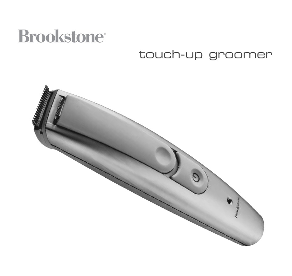 BROOKSTONE ELECTRIC SHAVER USER MANUAL Pdf Download ManualsLib