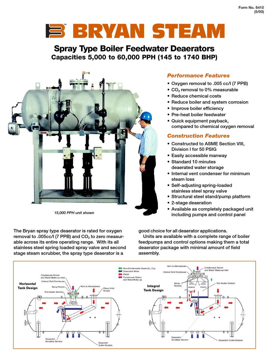 BRYAN BOILERS DSH10 SPECIFICATION SHEET Pdf Download ManualsLib