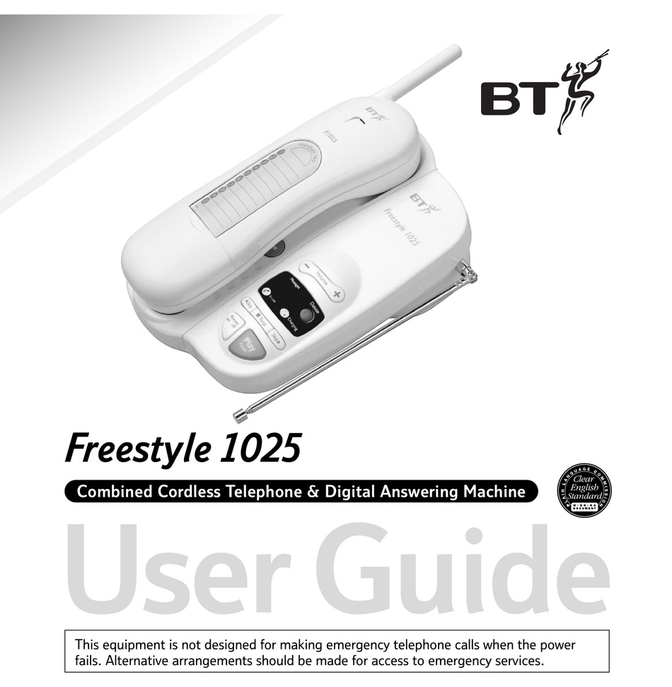 BT BT Freestyle 2200 charger 