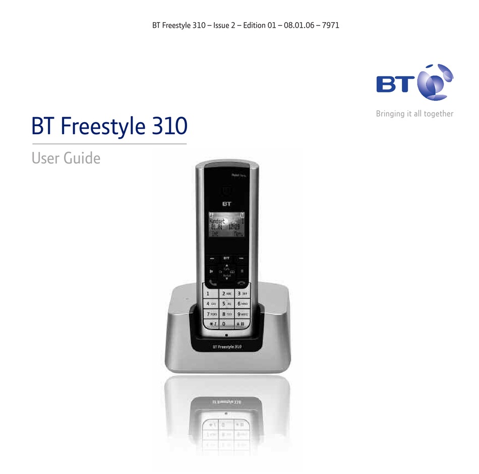 BT FREESTYLE 310 USER MANUAL Pdf Download ManualsLib